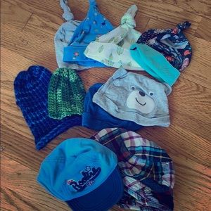 2 for $10 Lot of 10 baby boy hats
